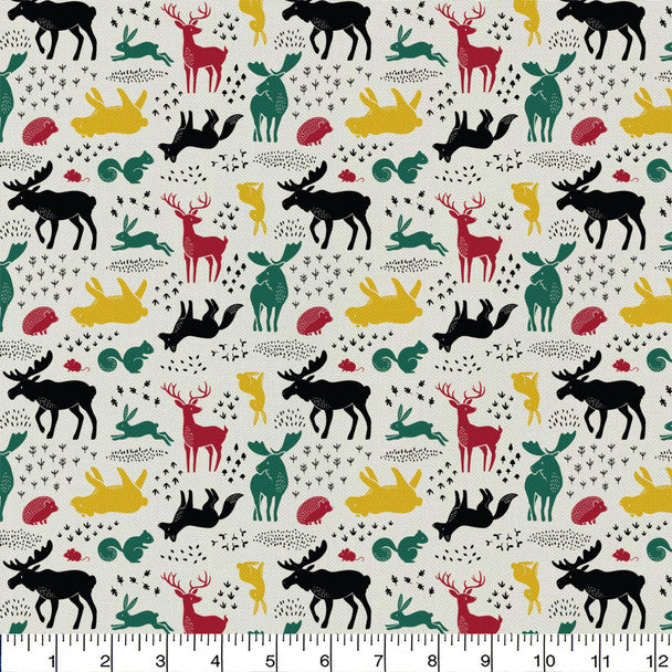 Fat Quarter Bundle: Hudson Animals Elk