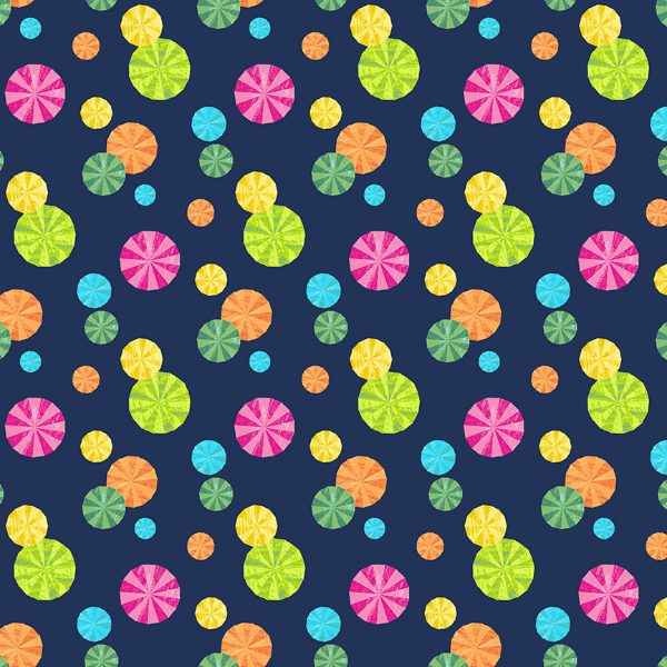 Andover VERY HUNGRY CATERPILLAR Eric Carle In The Garden Parasol Party A9834-B Night