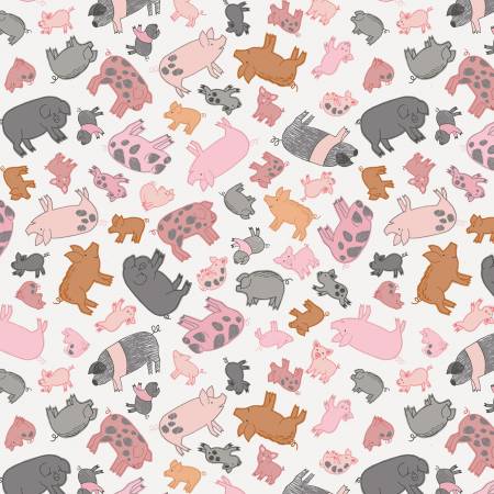 Lewis & Irene Cream Piggies Piggy Tales A534-1