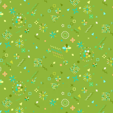 RJR Fabrics Adventure Magical Flowers Leaf RJ1304-LE3