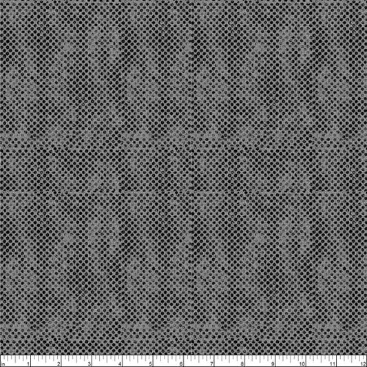 Timeless Treasures Bonjour Uneven Dots Gray C8697