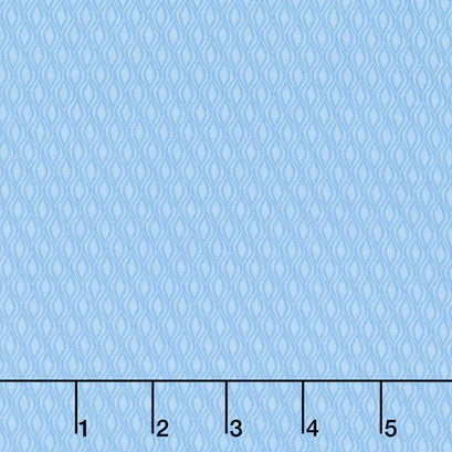 1038 Wilmington Prints Denim Jacket Wavy Diamonds Light Denim 1817-39143-401