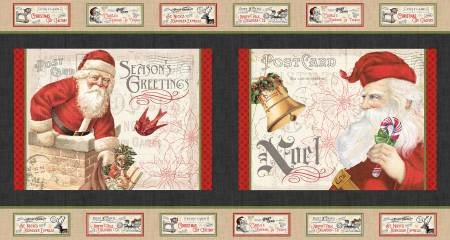 P&B Textiles North Pole Express Panel 04760