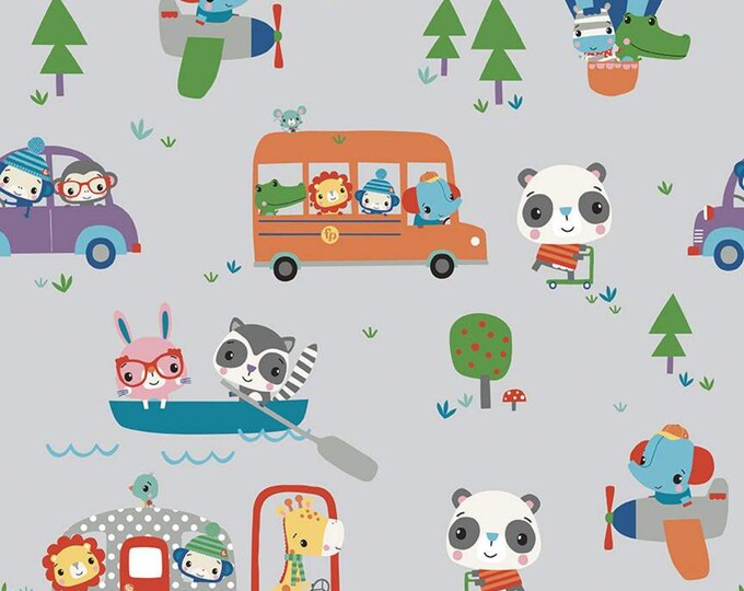 Riley Blake Let's Play Fisher-Price Gray C11880 – Fabric Fun LLC