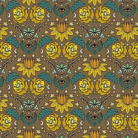 Andover Oracle by Eye Candy Quilts Wards Brown A-233-N