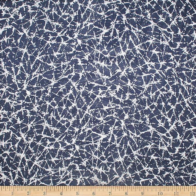 Trans-Pacific Textiles Indigo Static Constellation 0668510