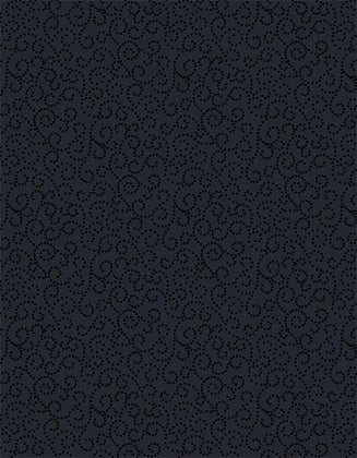 Wilmington Essentials Black on Black Dotted Scrolls