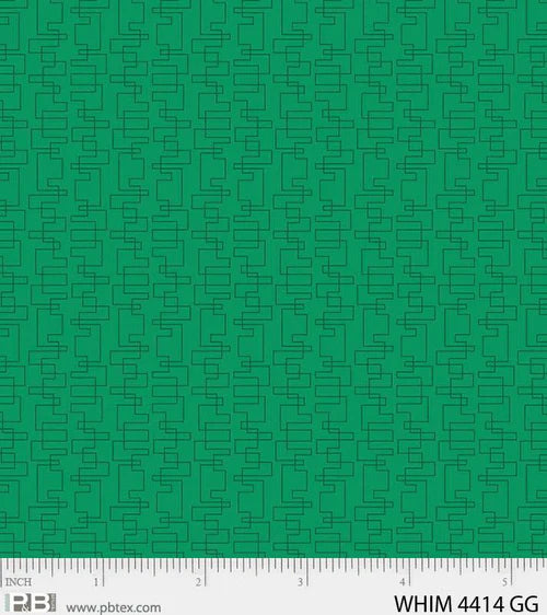P&B Textiles Whimsy Green 04414-GG
