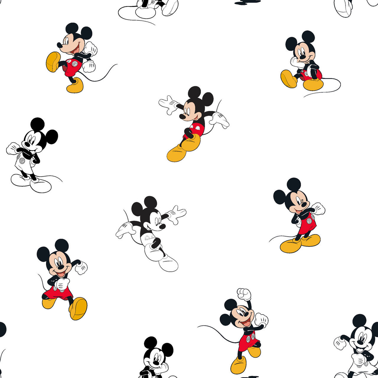 1136 Springs Creative Mickey Mouse on White 80480-A62078