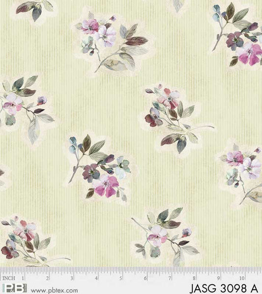 P&B Textiles Jasmine's Garden 03098 Floral