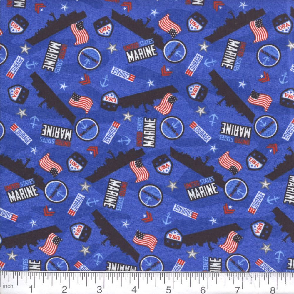 Marshall Dry Goods Military Collection US Marine Corps