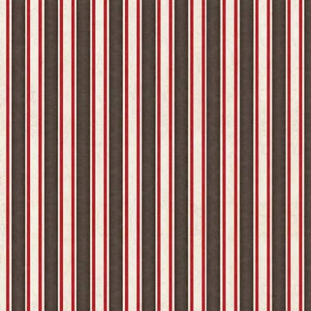 QT Fabrics Monkey Biz Ruled Stripe Taupe 1649-28371-KJ