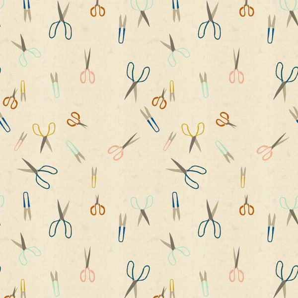 Cotton + Steel Paper Cuts Snip Snip Scissors
