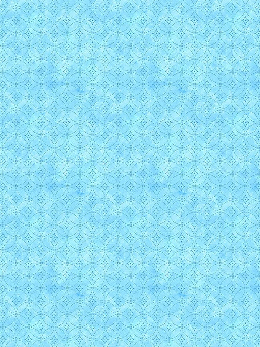 Timeless Treasures KATIE-CD1350 Turquoise