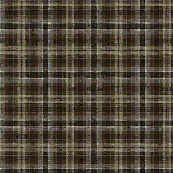 Benartex Turkey Time Plaid Smoke 13107