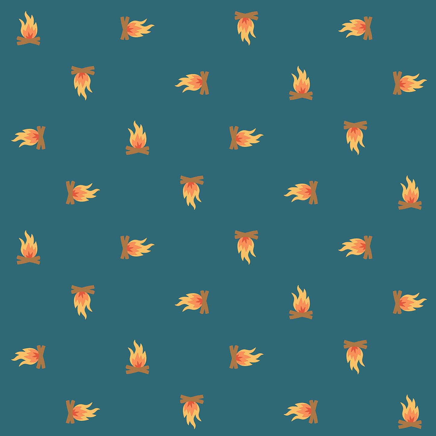 RJR Fabrics Camping Crew Campfire Lake RJ1604-LA2