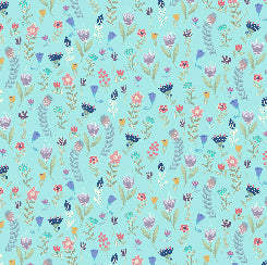 QT Fabrics Fox Trot Spaced Floral 1649-28958-Q
