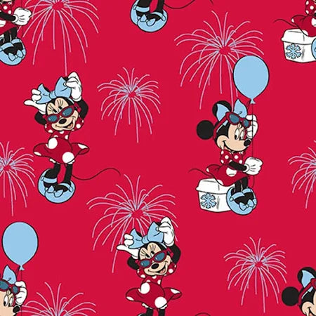 Minnie Mouse Red Patriotic 6957-D657515