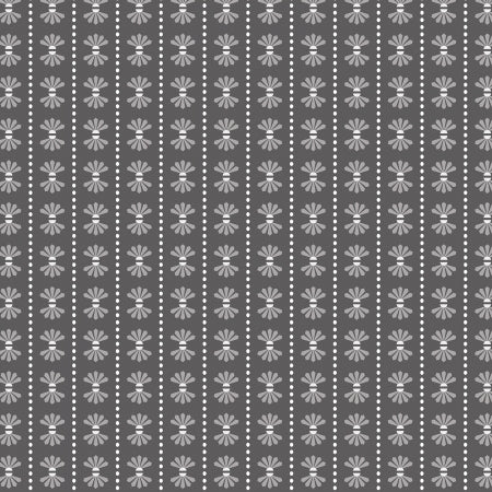 Cotton + Steel Dusk Till Dawn Moon Flower Deep Space