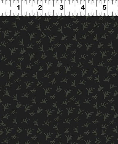 Clothworks Positively Poppies Y3341-3 Black