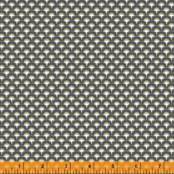 Windham Isobel Scallop Dark Grey 52984M-7
