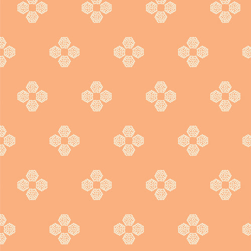 Art Gallery Fabrics Nectarine Fusion Droplet Petal Nectarine FUS-NE-2409