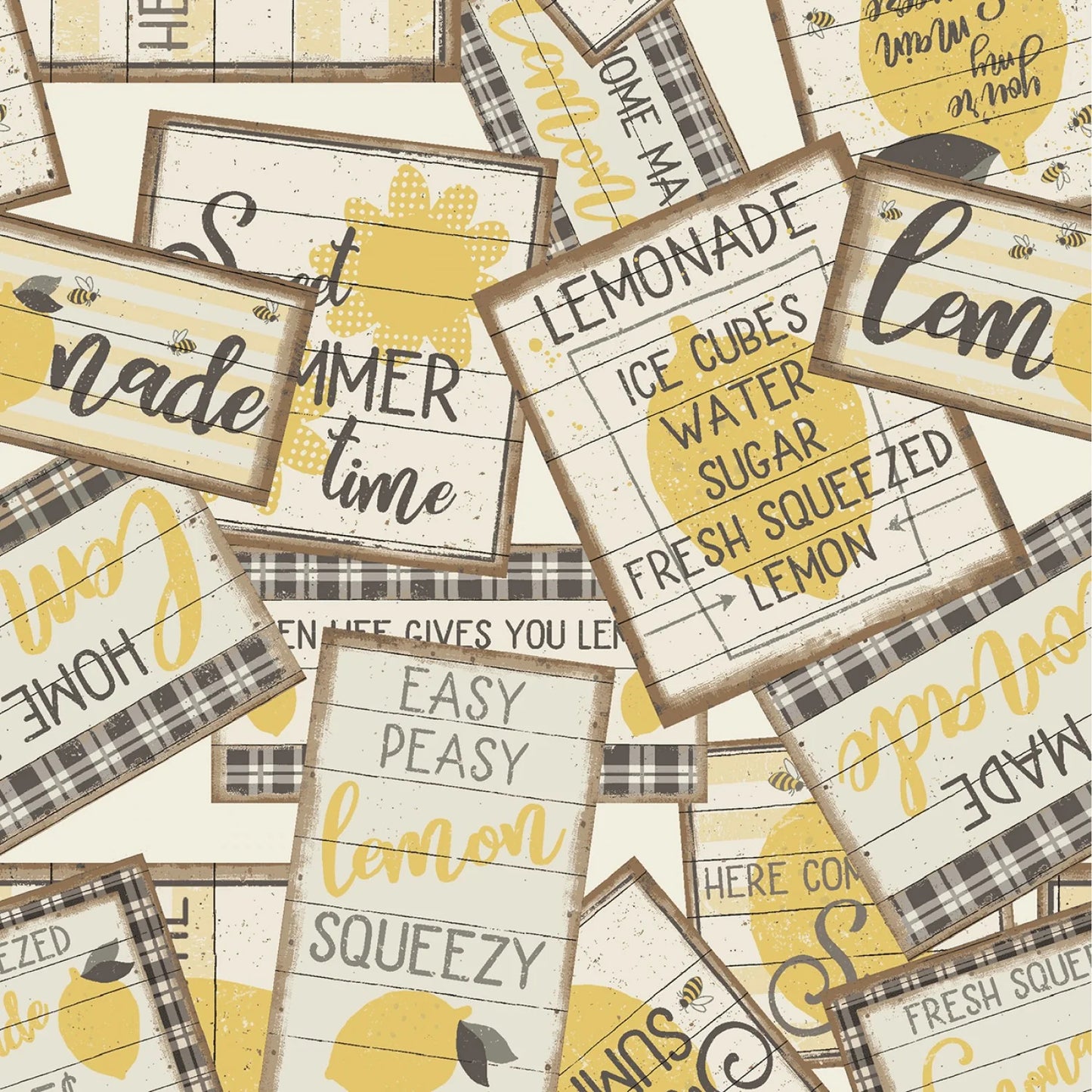 Clothworks Lemonade Y3210-55 Multi Color