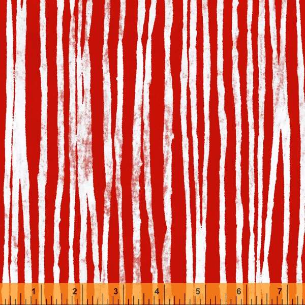 Windham Line Candy Cane 50410-41 Red and White