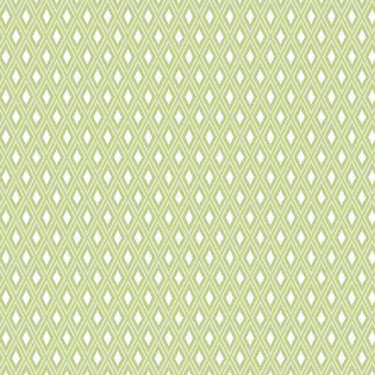 Benartex Adorable Alphabet Snuggle Diamond Leaf Green 10448-44