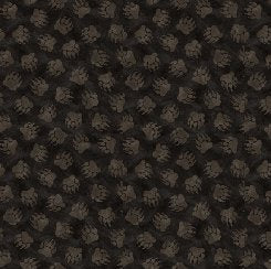 QT Fabrics Timberland Bears Green Bear Paws on Black 1649-29107-J