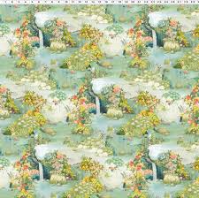 Clothworks Daydreams Lagoon Life Teal