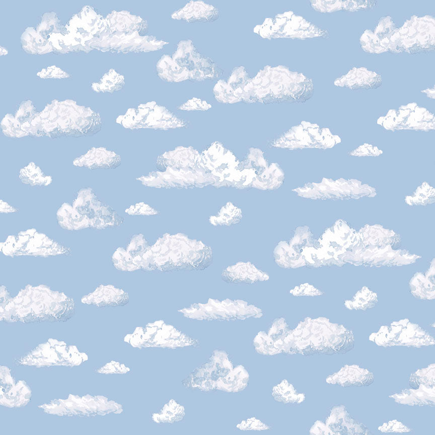 1915 P&B Textiles Let's Go On An Adventure Passing Clouds LGOA05937B