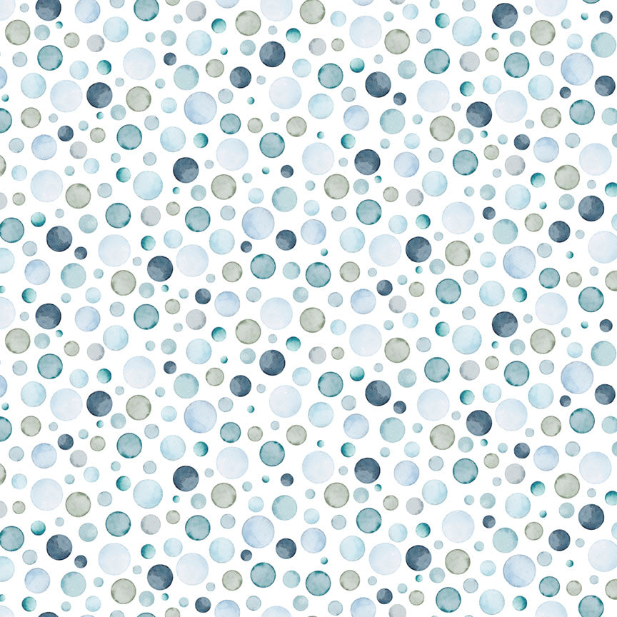 1919 P&B Textiles Let's Go On An Adventure Bubbled Dots LGOA05939BG