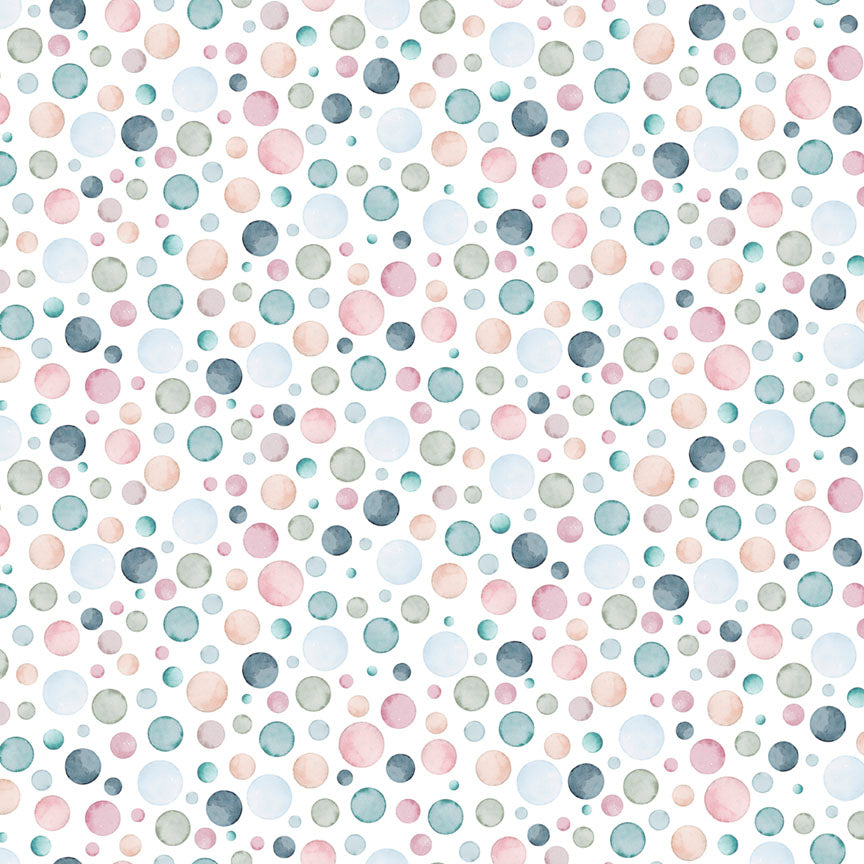 1920 P&B Textiles Let's Go On An Adventure Bubbled Dots LGOA05939PB