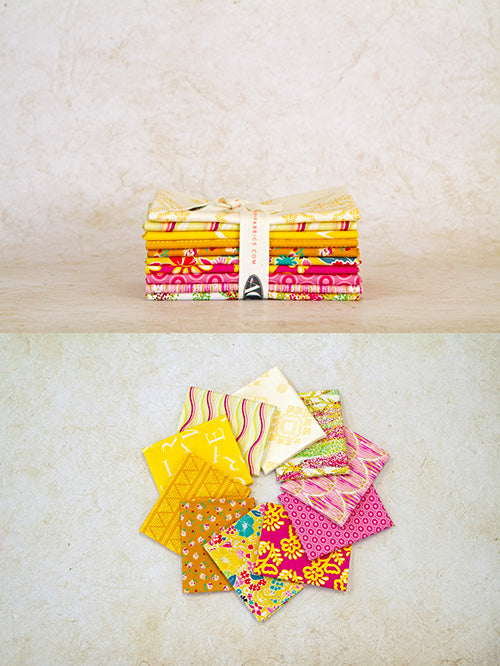 Art Gallery Fabrics Spectrum 10pc Fat Quarter Bundle Pink Lemonade CBSFQ-828