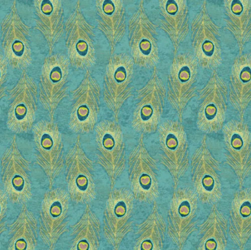 Indian Peacock Feathers in Mint 53591-A17018