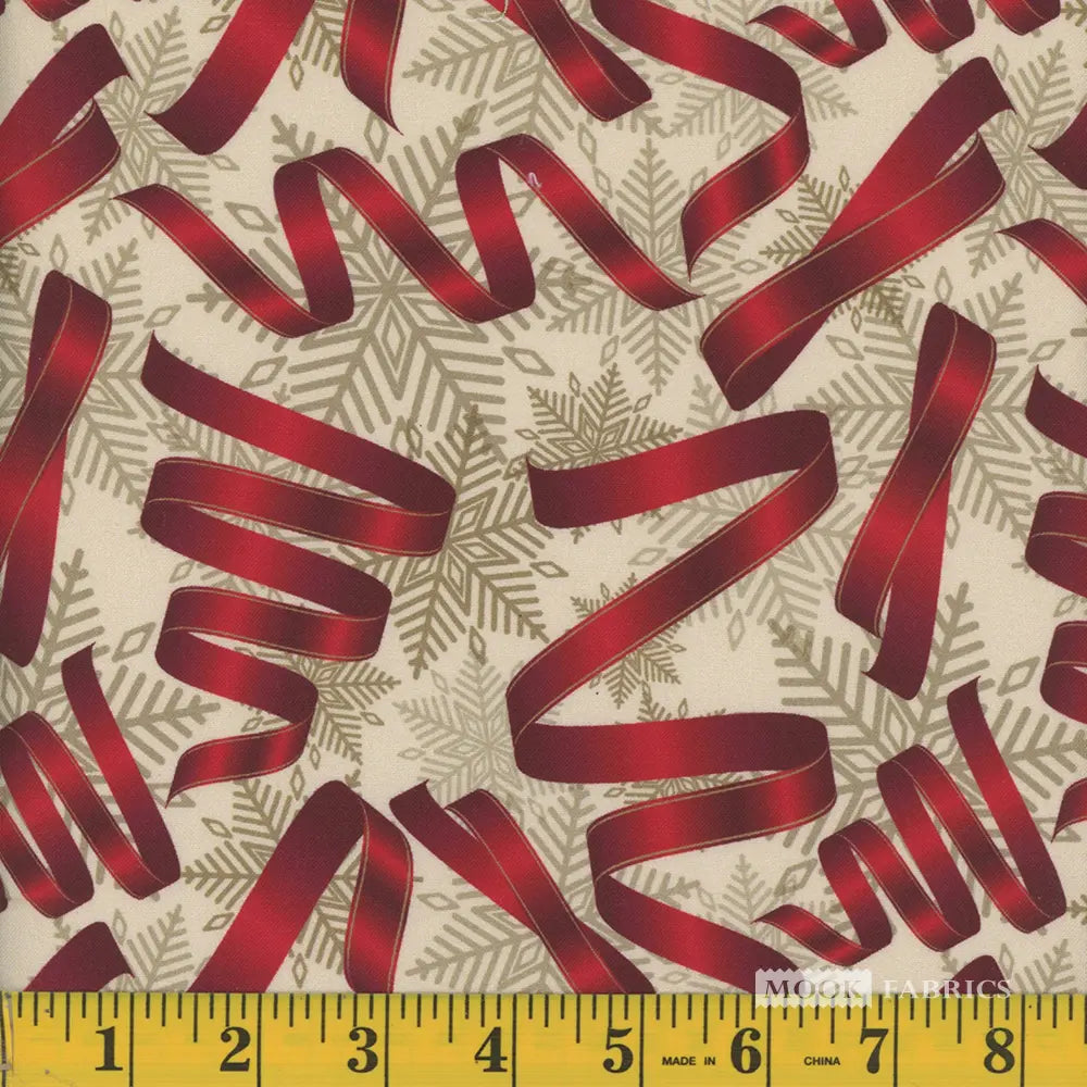 Mook 2022 Christmas Ribbons 122170 Red