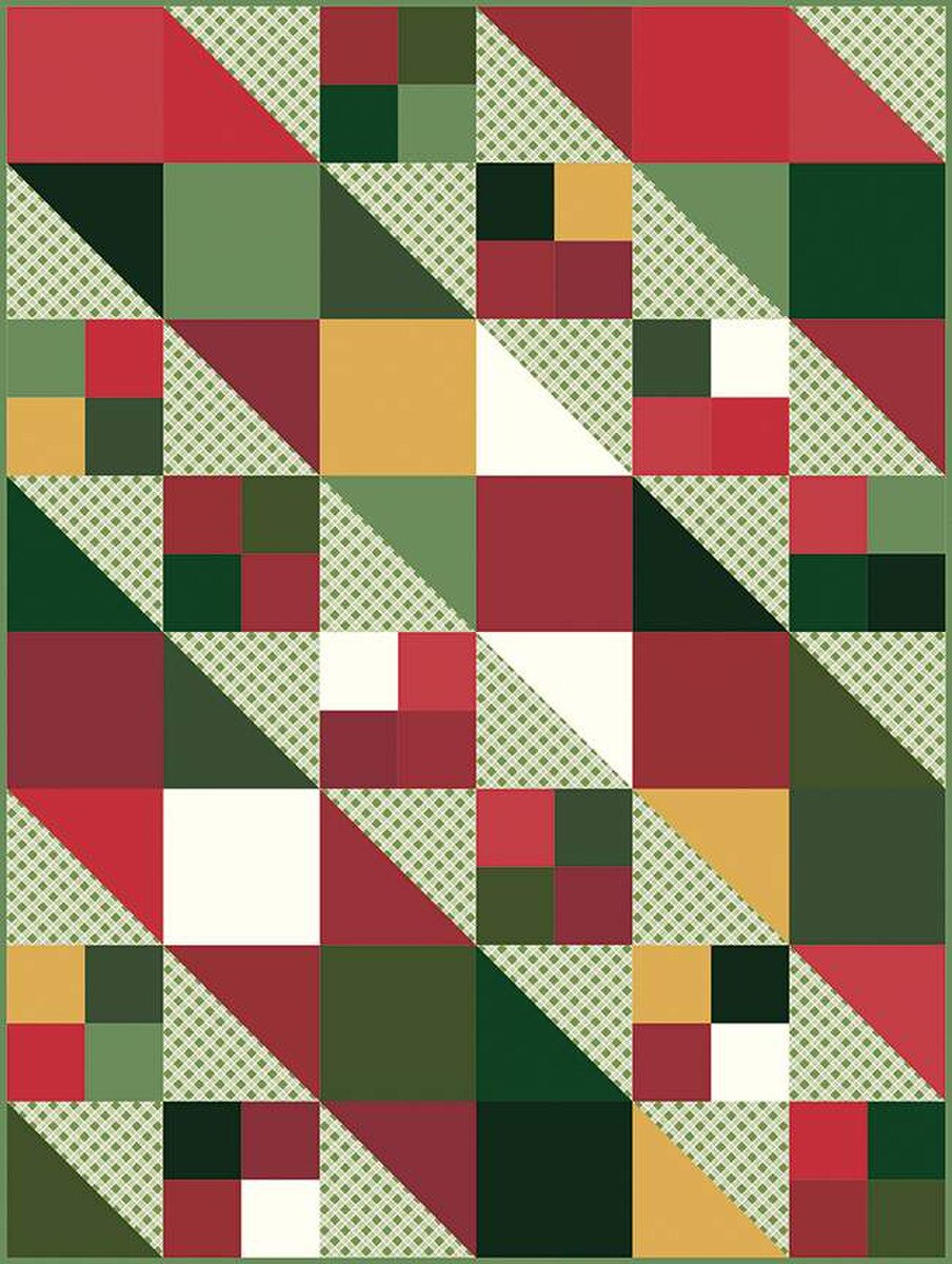 X2002 Wild Rover 54"x72" Quilt Pattern by Villa Rosa Designs