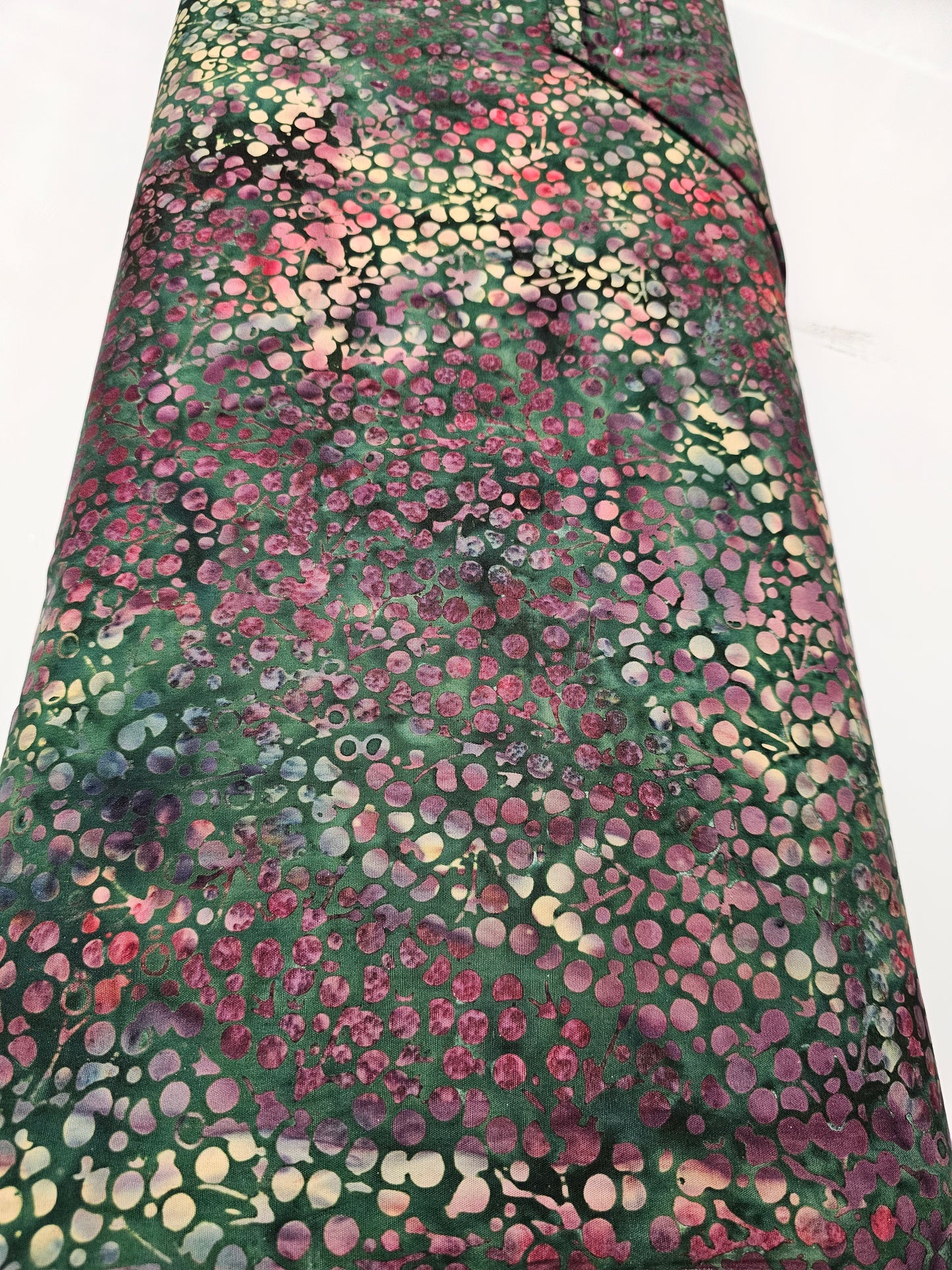 8199 Island Batik Winter Wonders Berries Dark Green #122106684