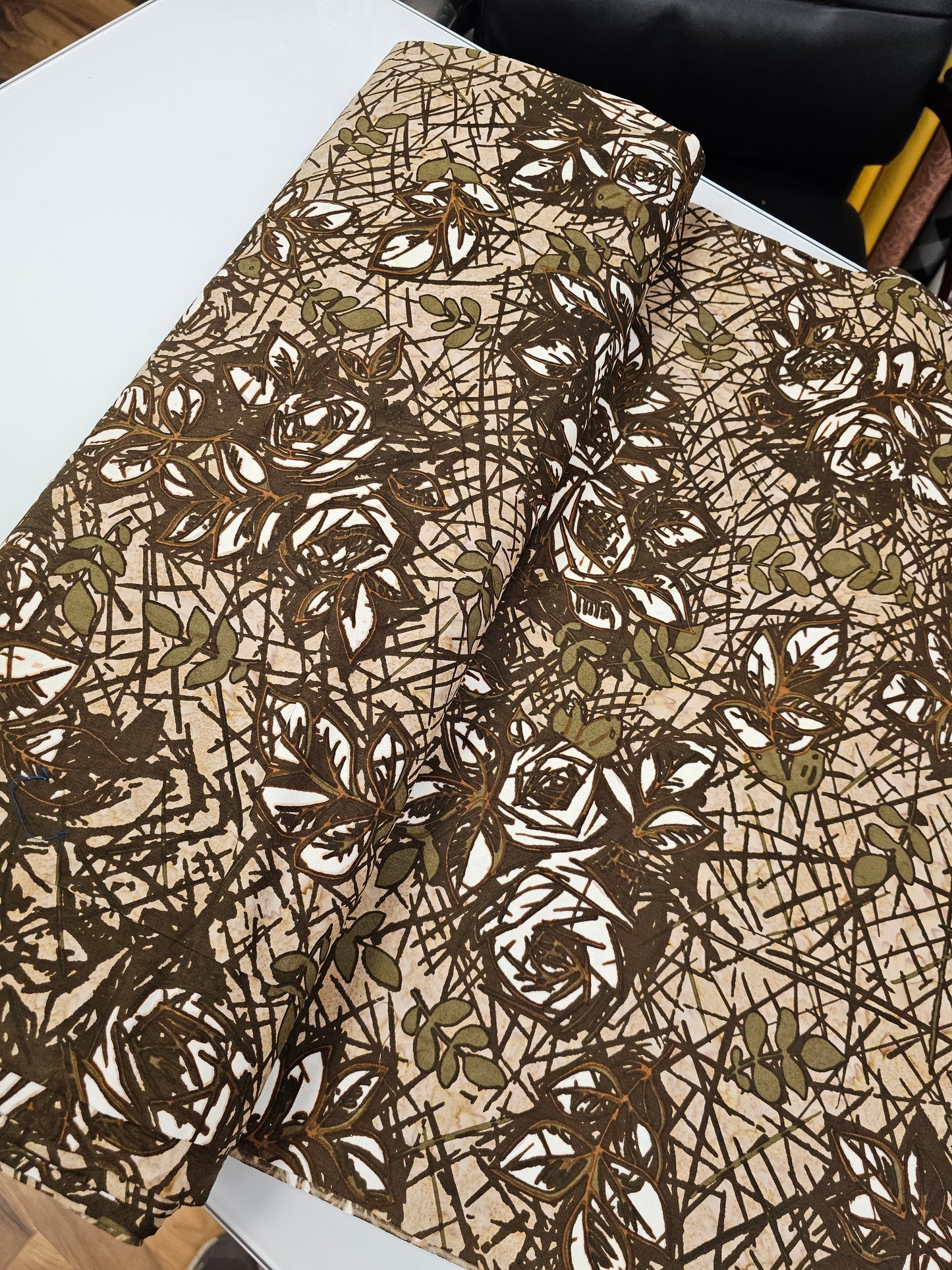 Banyan Batik Rough Sketch Rose