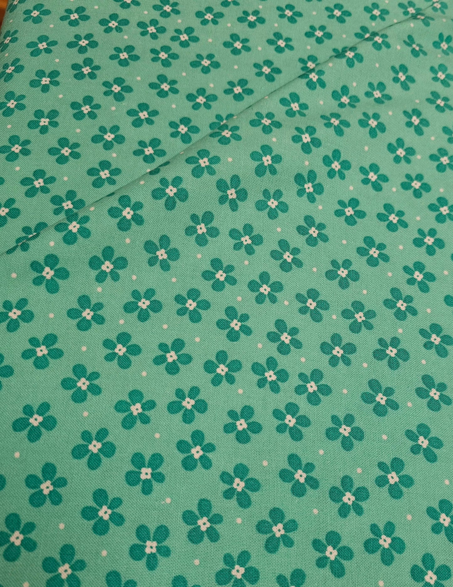 Benartex/Contempo At Home Sweet Flowers Turquoise 09485-81