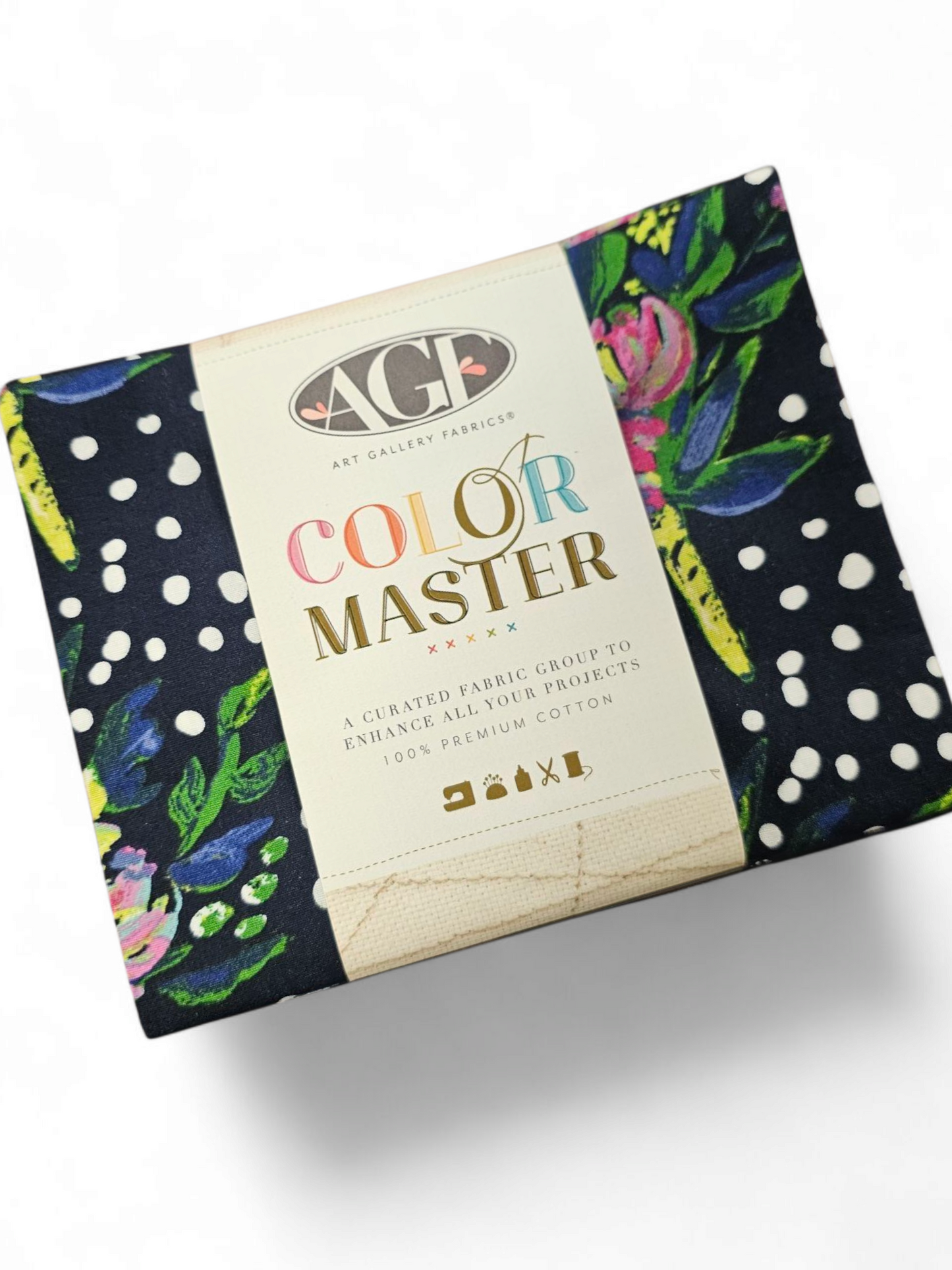 Art Gallery Fat Quarter Bundle Color Master Midnight Ocean Edition No.10 (10 pieces)