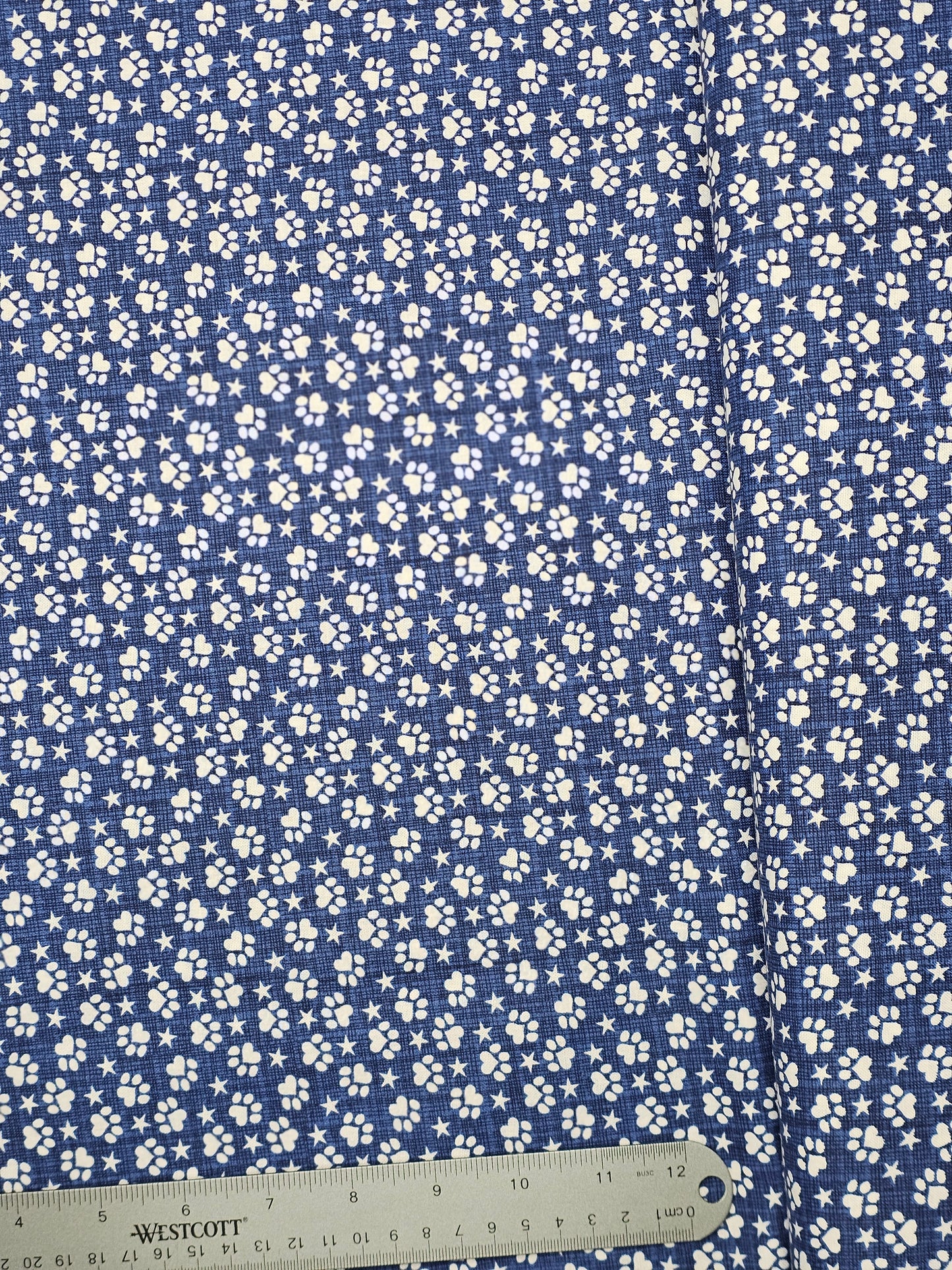 1066 Patriotic Paw Prints Blue