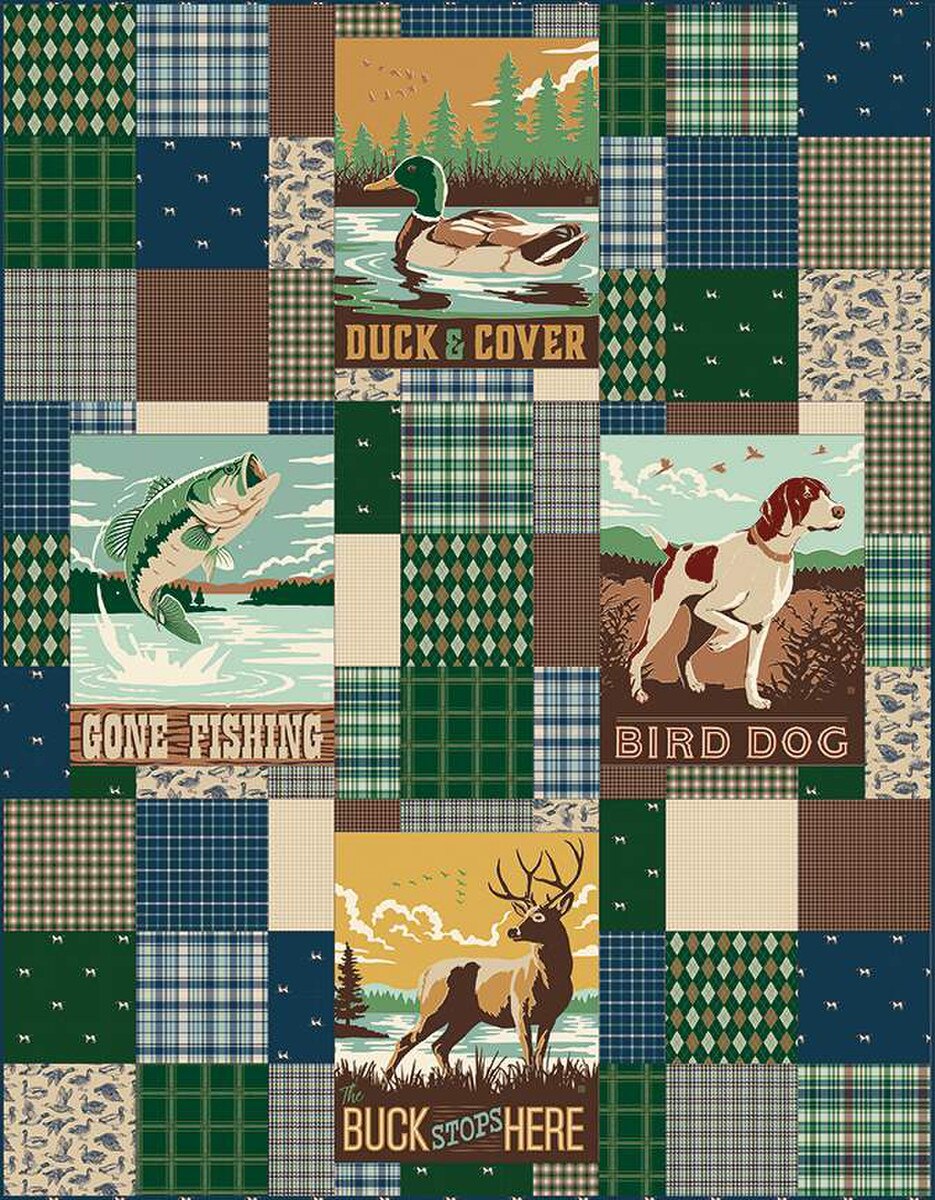 P2068 Picture Perfect 56"x72" Quilt Pattern by Villa Rosa Designs