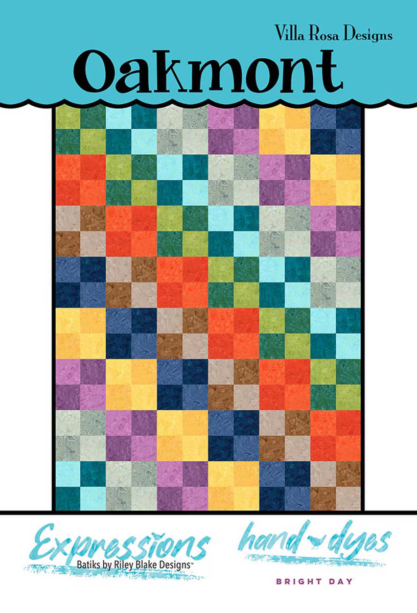 P2079 Oakmont 54"x72" Quilt Pattern by Villa Rosa Designs