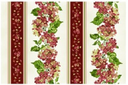 Maywood Studio Lexington Large Stripe Cream/Red 9851 ER