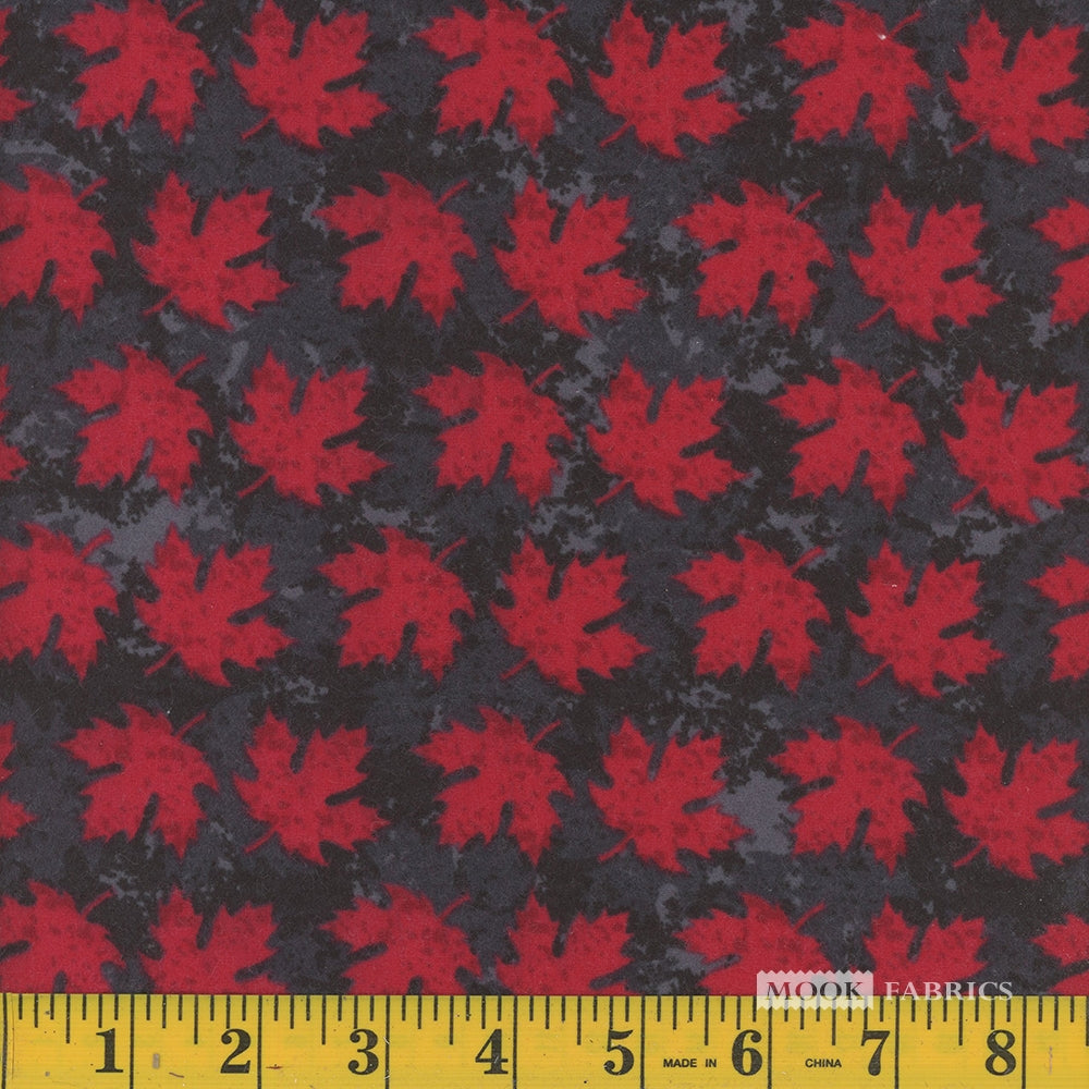 Mook O Canada Maple Leaf Black