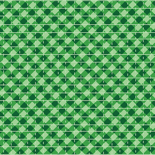 Benartex Jolly Lane Buffalo Plaid Green 13582-40