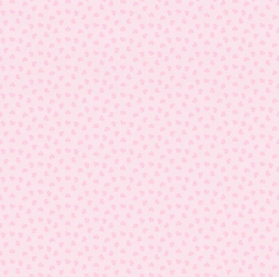 Elizabeth's Studio Little Ballerinas I Love You Heart Tonal Pink 644