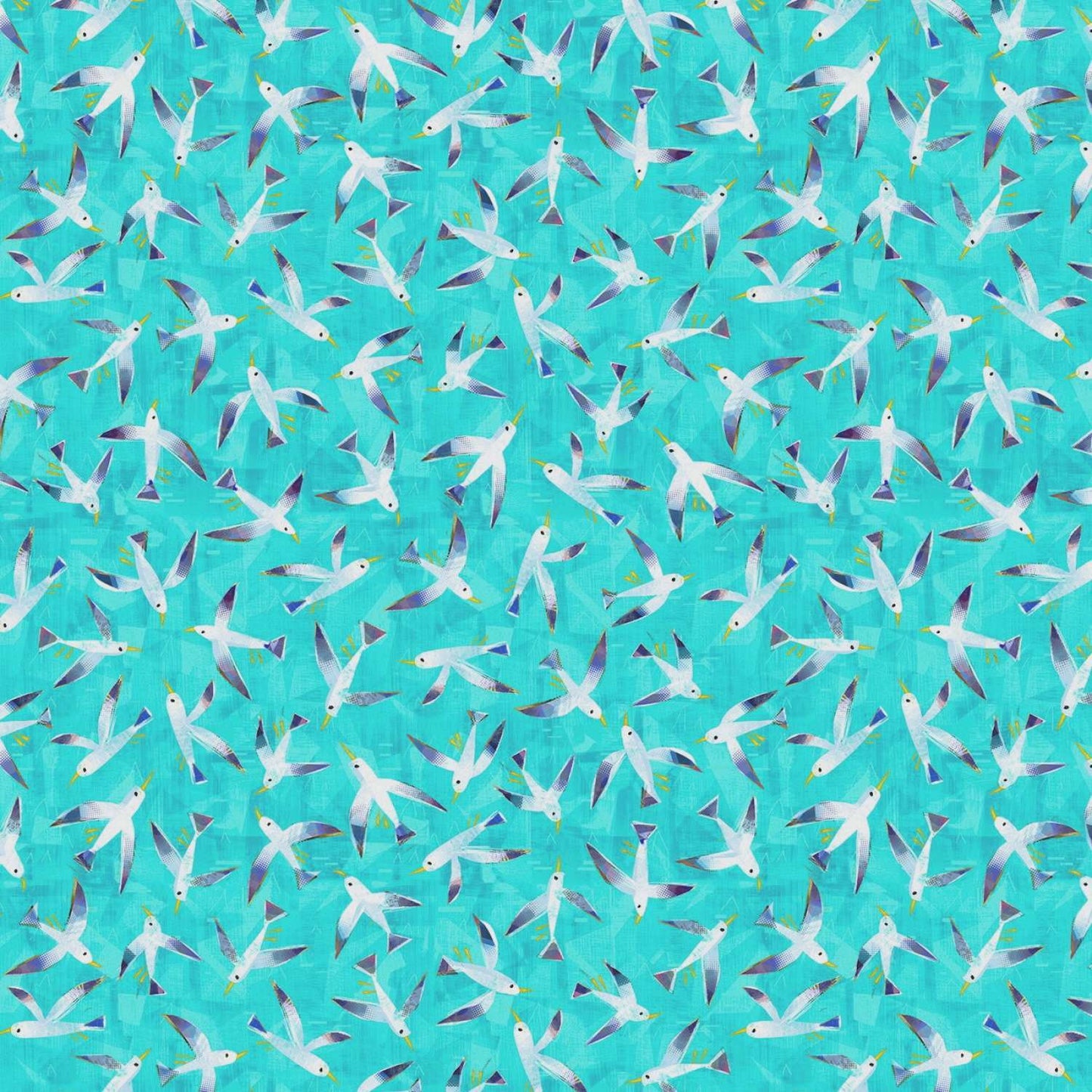 Windham Icy World Seagulls Aqua 52971D-6